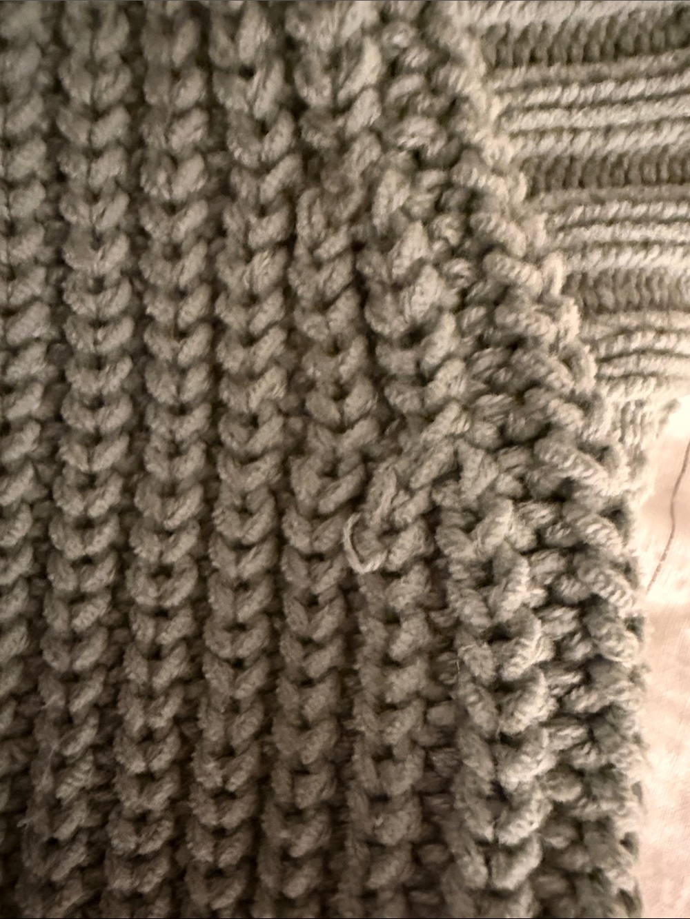 Abercrombie & Fitch Sage Green Textured Knit Button Cardigan - Picture 10 of 15